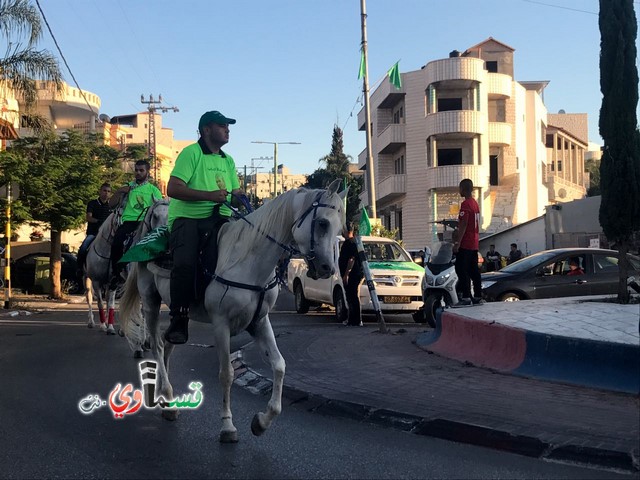 فيديو : الخياله القسماوية تجوب شوارع المدينة في مسيرة احتفالية بقدوم شهر رمضان المبارك 